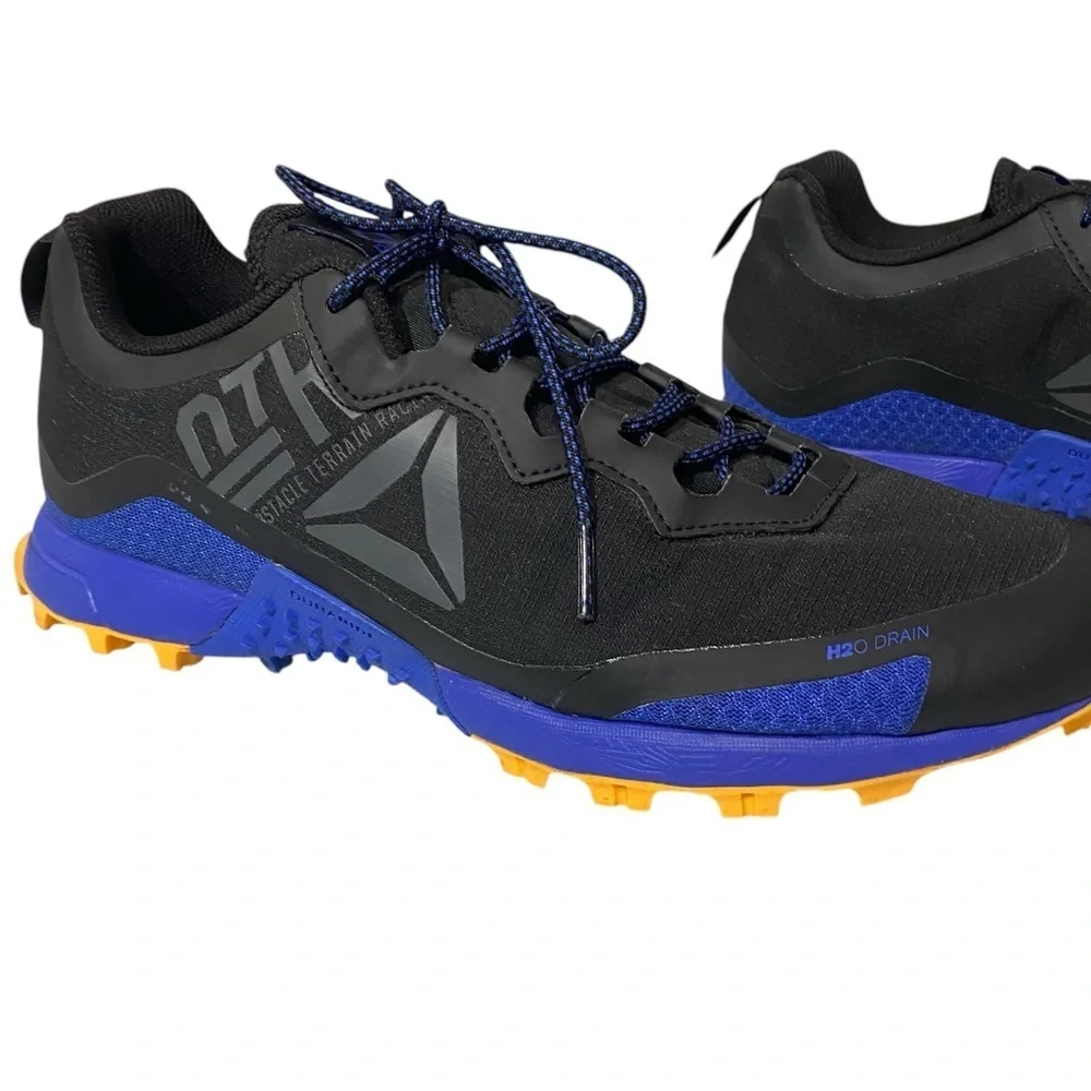 REEBOK - SIZE‎ 9.5 - MEN’s ALL TERRAIN CRAZE TRAIL RUNNING SHOE - EUC - S2